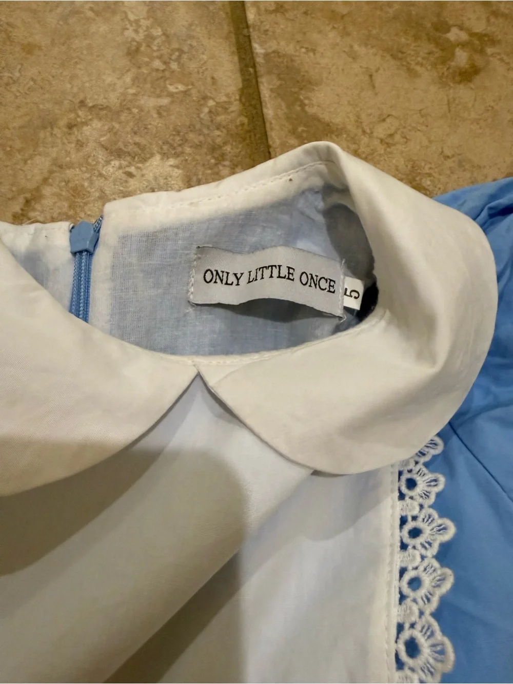 Only Little Once Alice in Wonderland Dress Girls size 5